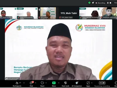 YPWI Mamuju Gelar Musyawarah Kerja III Tahun 2025 Secara Virtual